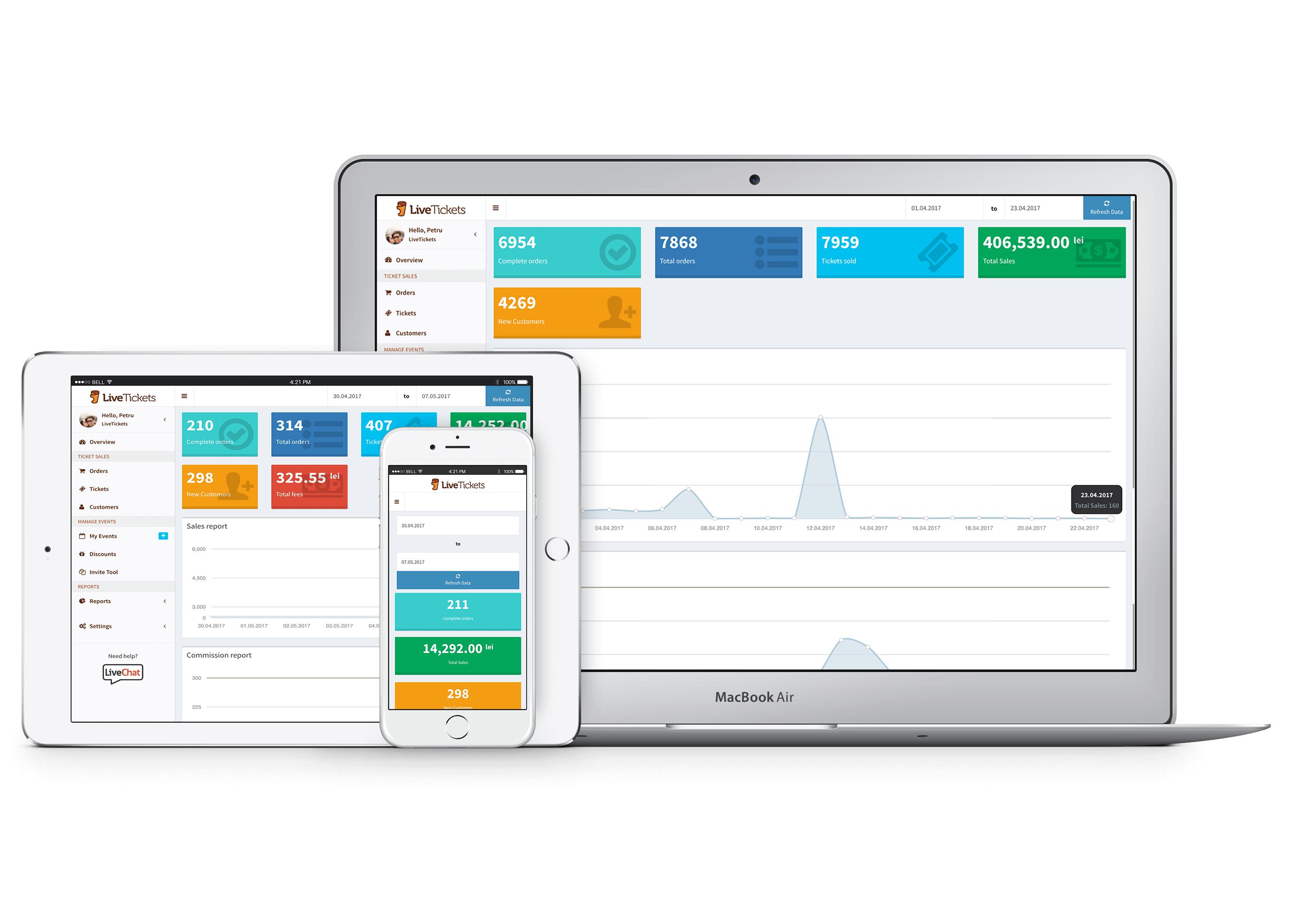 LiveTickets Scan App