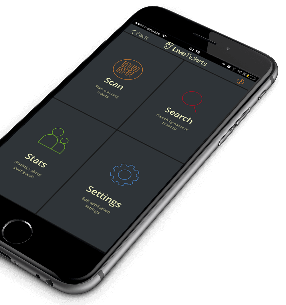 LiveTickets Scan App